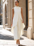 Serena - Elegant High Neck Jumpsuit