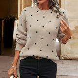 Willow - Polka Dot Knitted Jumper