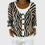 Hazel - Soft Knit Button Jacket