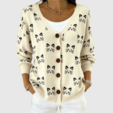 Beatrice - Soft Knit Button-Front Jacket