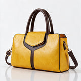 Harriet - Structured Two-Tone Tote Bag
