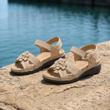 Iona - Embellished Cushioned Strap Sandals