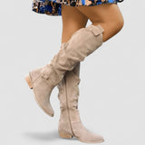 Beatrice - Slouch Knee-High Riding Boots