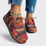 Elsie - Patterned Comfort Trainers