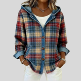 Florence - Hooded Checked Shacket