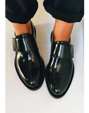 Rosamund - Polished Strap Loafers