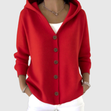 Bryony - Soft Knit Hooded Jacket