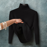 Esme - Fleece-Lined Roll Neck Jumper
