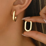 Eloise - Minimalist Polished Drop Earrings