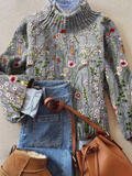 Ivy - Wildflower Embroidered Knitted Jumper