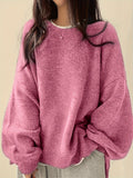 Orla - Oversized Textured Knit Jumper