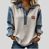 Winnie - Soft Knit Collared Jumper
