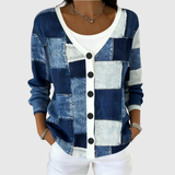 Annabel - Soft Knit Button-Front Jacket