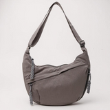 Isobel - Crescent Grey Shoulder Bag