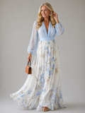 Oriana - Floral Print Maxi Dress