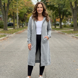 Orla - Longline Hooded Zip-Up Jacket