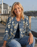 Florence - Bird And Blossom Print Blouse