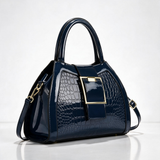 Margot - Structured Croc-Effect Grab Bag