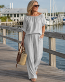 Felicity - Relaxed Soft Knit Two-Piece Set