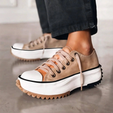 Tilly - Lace-Up Platform Trainers