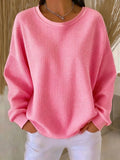 Maeve - Relaxed Waffle Knit Jumper