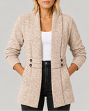 Harriet - Textured Longline Knit Cardigan