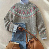 Ingrid - Fair Isle Yoke Jumper