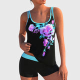 Flor – Floral Tankini with Shorts and Tummy Control
