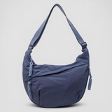 Eloise - Crescent Shoulder Bag In Blue