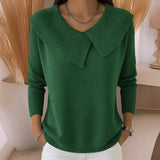 Ottilie - Oversized Collar Knitted Jumper