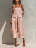 Poppy - Wide-Leg Sleeveless Jumpsuit