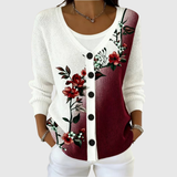 Romilly - Soft Knit Button-Front Cardigan Jacket