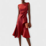 Ariana - Pleated Midi Dress