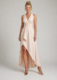 Charlotte - Flattering V-Neck Midi Wrap Dress