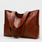 Cordelia - Vintage-Effect Shoulder Tote Bag