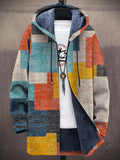 Bryony - Colour Block Hooded Zip Jacket