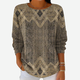Margot - Geometric Print Jumper