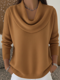 Orla - Cowl Neck Knitted Jumper