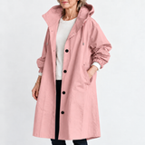 Verity - Hooded Longline Trench Coat