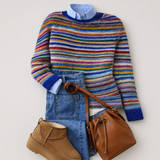 Freya - Nordic Pattern Knitted Jumper