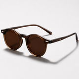 Eliza - Retro Round Tortoiseshell Sunglasses