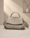 Margot - Structured Folded Satchel Bag
