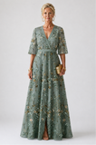 Tallulah - Floral V-Neck Maxi Dress