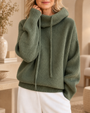 Bryony - Relaxed Knit Hooded Jumper