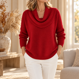 Bryony - Cowl Neck Knitted Jumper