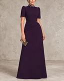 Matilda - Embellished High Neck Evening Gown