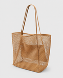Sienna - Open Mesh Beach Tote Bag