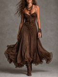 Rhiannon - Lace Bodice Maxi Dress