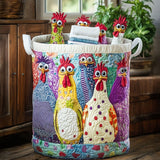 Bonnie - Quilted Hen Laundry Basket