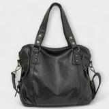 Willa - Slouchy Faux Leather Shoulder Bag